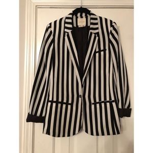 Striped blazer